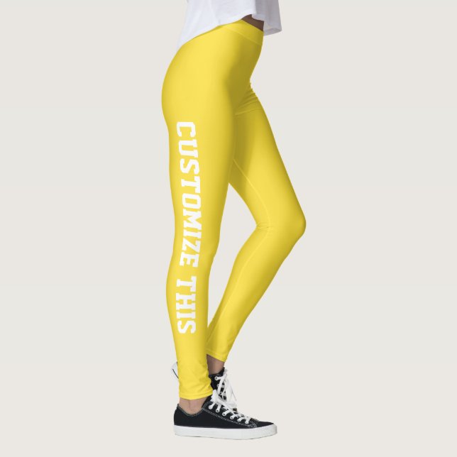Personalized Custom Leggings for Women (Right)