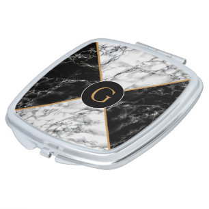 Personalized Custom Letter Compact Mirror