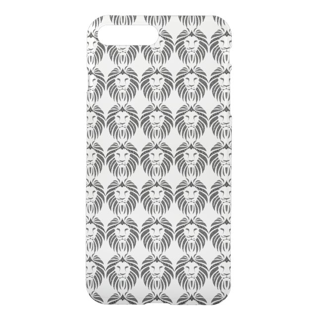 Personalized Custom Lion Animal Uncommon iPhone Case (Back)