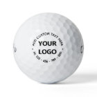Personalized Custom Logo and Text Golf Balls Stamp