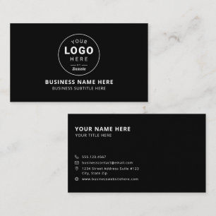 Personalized Custom Logo Business Card