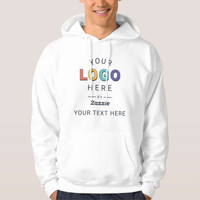 Personalized Custom Logo Business Hoodie (Front)