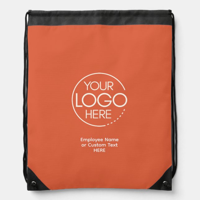 Personalized Custom Logo Drawstring Bag (Front)