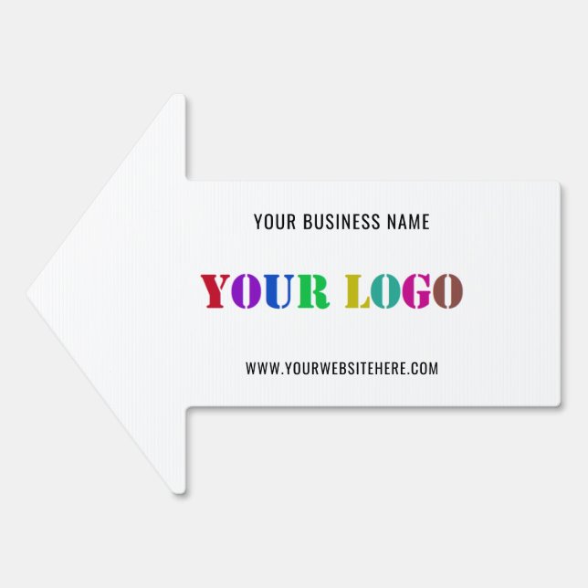 Personalized Custom Logo Promotional Business Sign (Front)