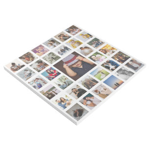 Personalized Custom Made Collage Gallery Wrap