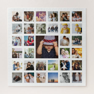 Personalized Custom Made Collage Jigsaw Puzzle