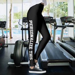 Personalized Custom Made Leggings