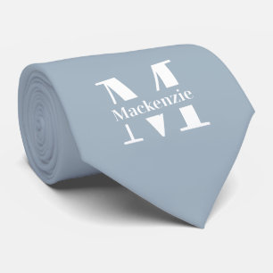 Personalized Custom Made Monogrammed Neck Tie