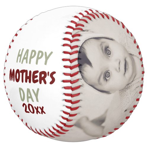 Personalized Custom Made Mothers Day Softball