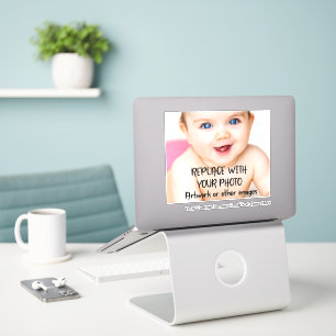 Personalized Custom Made Photo And Text Sticker