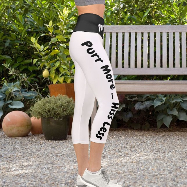 Personalized Custom Made White High Waisted Capris (Creator Uploaded)