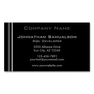 Personalized Custom Magnetic Business Cards