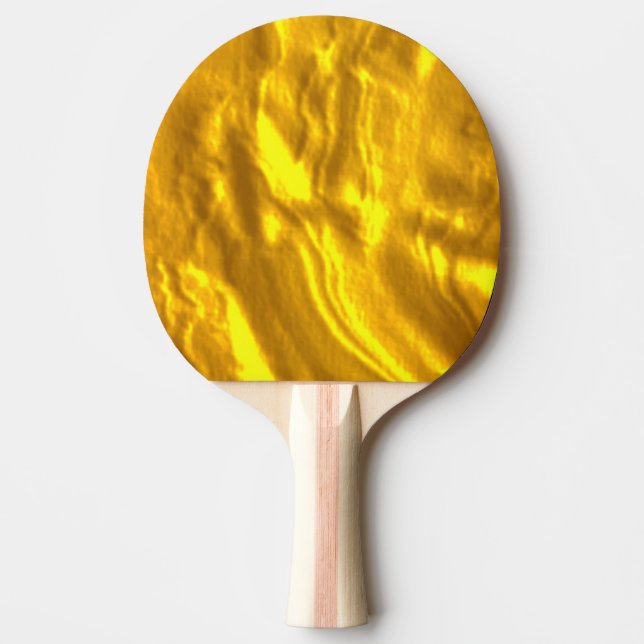 Personalized Custom Man With A Golden Ping Pong Paddle (Front)