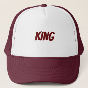 Personalized Custom Maroon Color Trucker Hats Caps