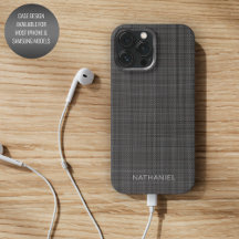 Personalized Custom Medium Dark Gray Black