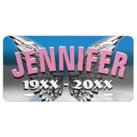 Personalized Custom Memorial License License Plate