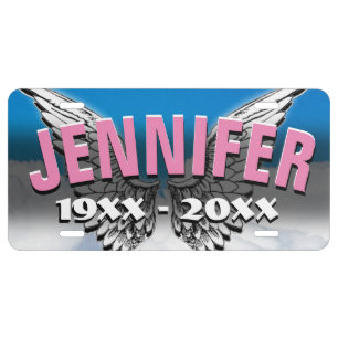 Personalized Custom Memorial License Plate