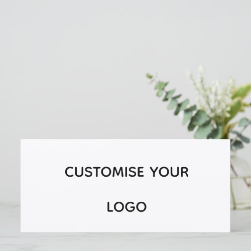 Personalized Custom Mini (3.5"x5") Foil Card