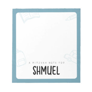 Personalized Custom Mitzvah Notes