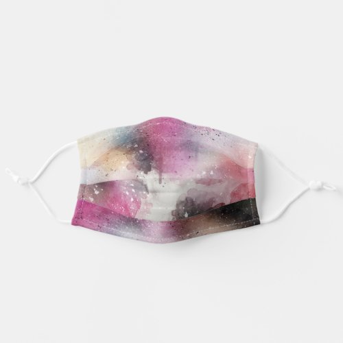 Personalized Custom Modern abstract watercolor Adult Cloth Face Mask