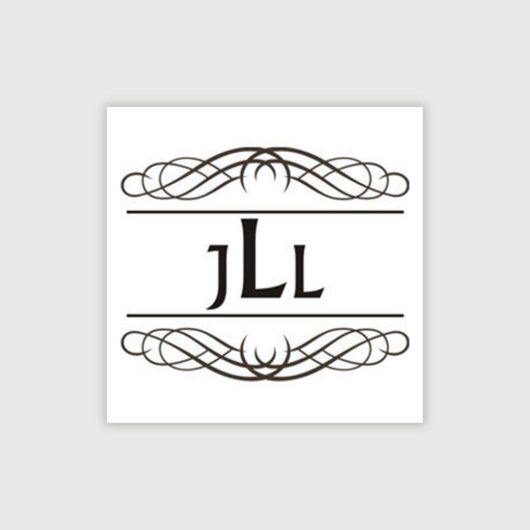 Personalized Custom Monogram Decorative Embosser (Design View)