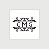 Personalized Custom Monogram Decorative Embosser (Design View)