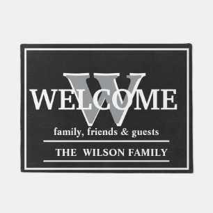 Personalized Custom Monogram Doormat