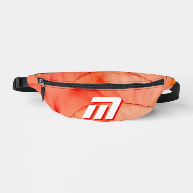 Personalized Custom Monogram Fanny Pack for Travel (Front)