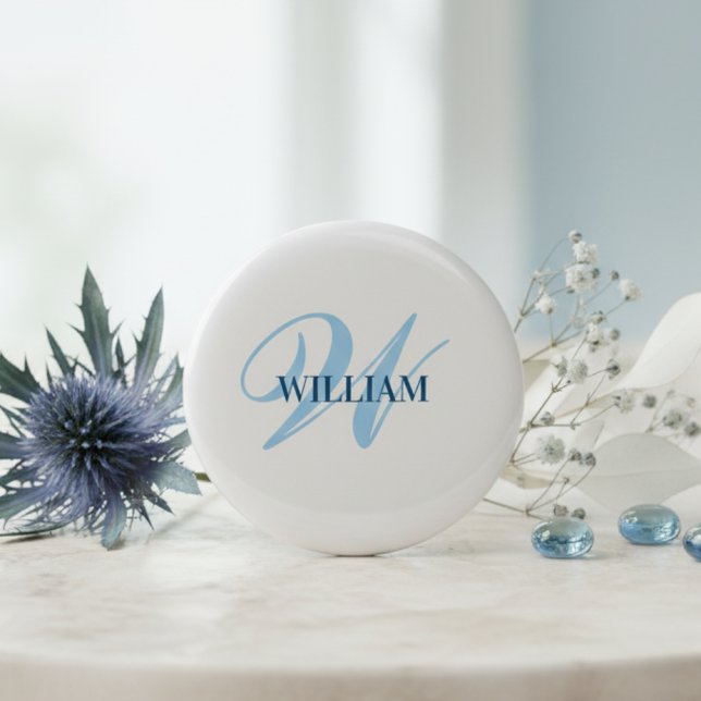 Personalized Custom Monogram Gift Button (Creator Uploaded)
