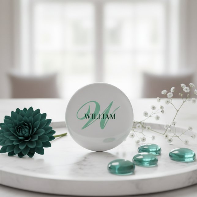 Personalized Custom Monogram Gift Button (Creator Uploaded)