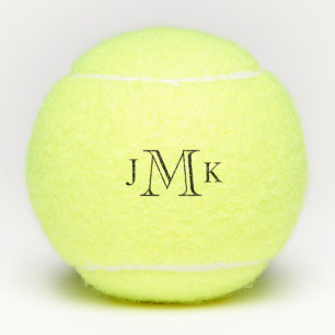 Personalized Custom Monogram Tennis Balls