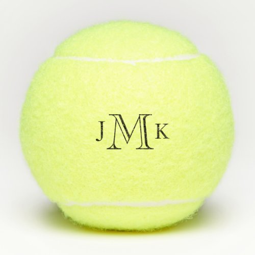 Personalized Custom Monogram  Tennis Balls