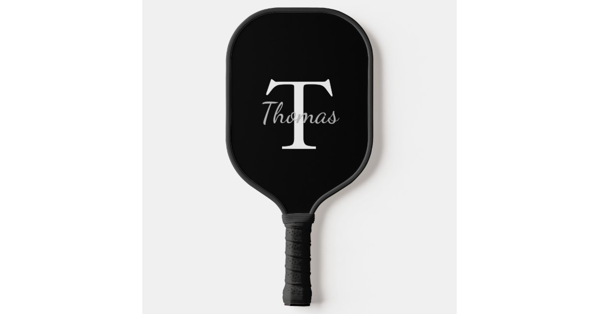 Personalized Custom Monogrammed Pickleball Paddle | Zazzle