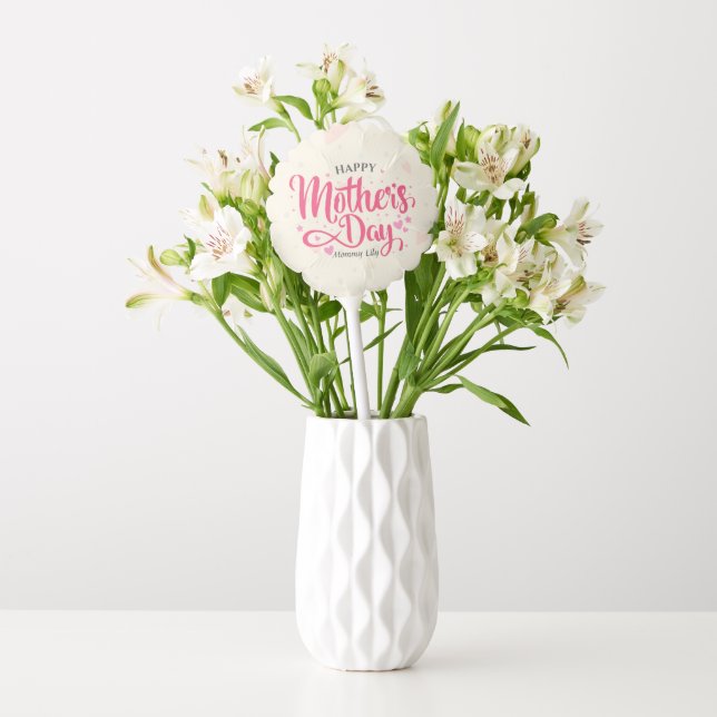 Personalized Custom Mother's Day | Balloon (Vase)
