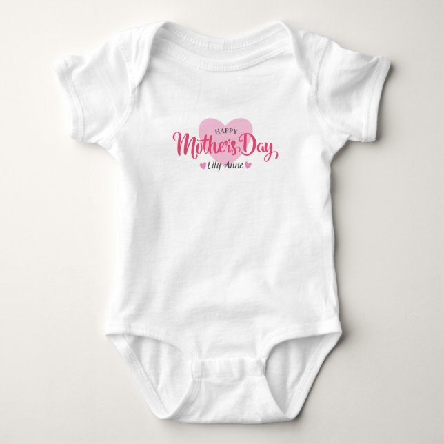 Personalized Custom Mother's Day | Bodysuit (Front)