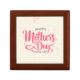 Personalized Custom Mother's Day   Gift Box