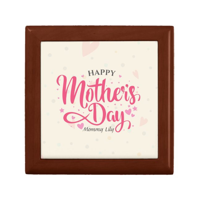 Personalized Custom Mother's Day | Gift Box (Front)