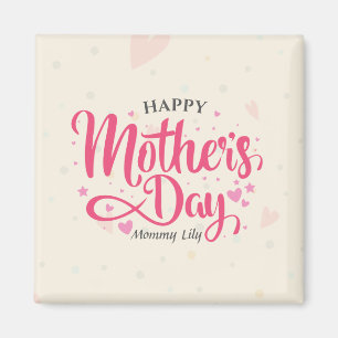 Personalized Custom Mother's Day Magnet