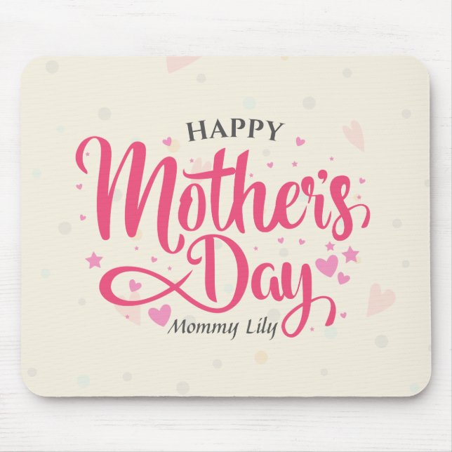 Personalized Custom Mother's Day | Mouse Pad (Front)