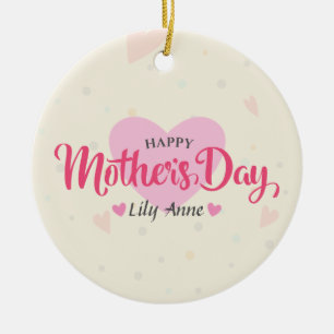 Personalized Custom Mother's Day Ornament