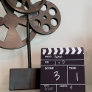 Personalized Custom Movie Clapboard Home Theater Plaque