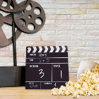 Personalized Custom Movie Clapboard Home Theater