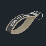 Personalized Custom Name Add your text Wrist Keychain<br><div class="desc">Personalized Custom Name Add your text Wrist Keychain</div>