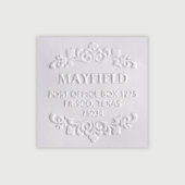 Personalized Custom Name and Address Embosser (Embossed View)