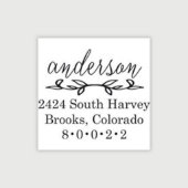 Personalized Custom Name and Address Embosser (Embossed View)