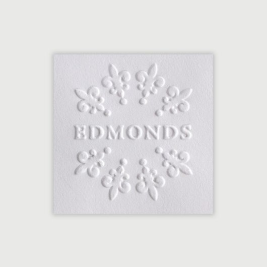 Personalized Custom Name and Address Embosser (Embossed View)