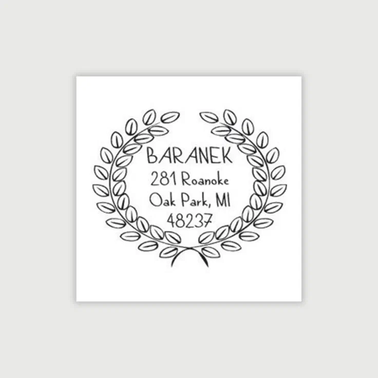 Personalized Custom Name and Address Embosser Zazzle