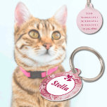 Personalized Custom Name and Text Pet ID Tag<br><div class="desc">Personalize this pet tag with your pet's name and your address (or any other text) for a one-of-a-kind gift for your furry friend. A matching leash and collar is also available.</div>