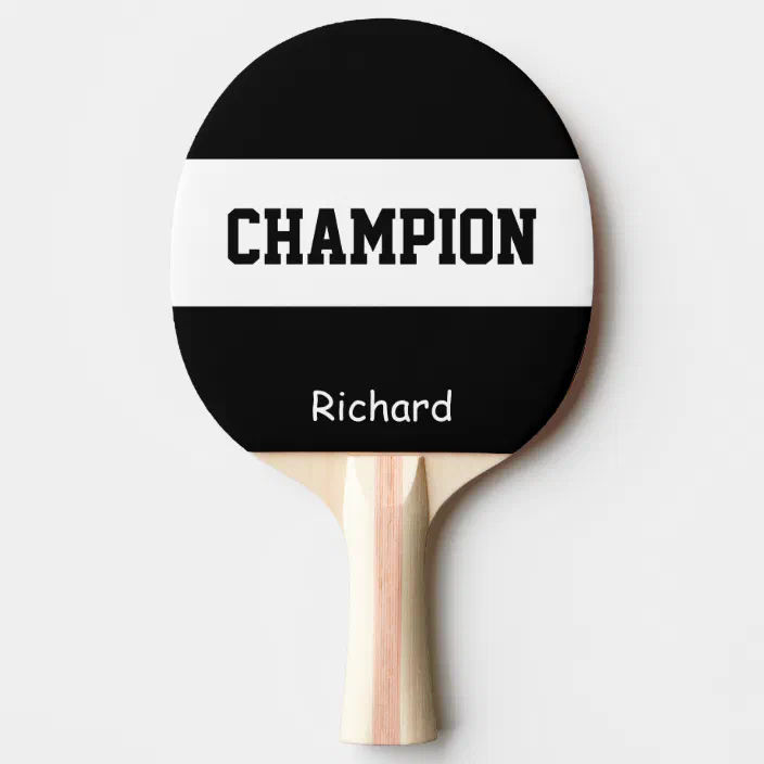 Personalized Custom Name Champion Pong | Zazzle.com