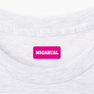 Personalized Custom Name Clothing Kids' Labels